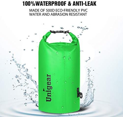 Green 5 liter floating waterproof sack — photo 4