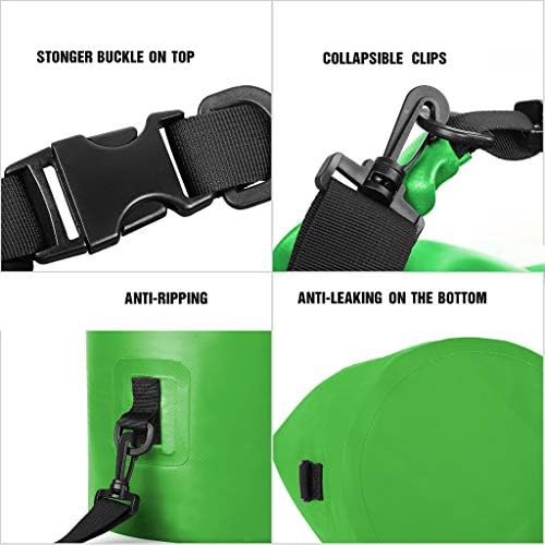 Green 5 liter floating waterproof sack — photo 5