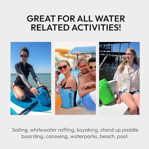 Pink lightweight 2L roll top bag — photo 4