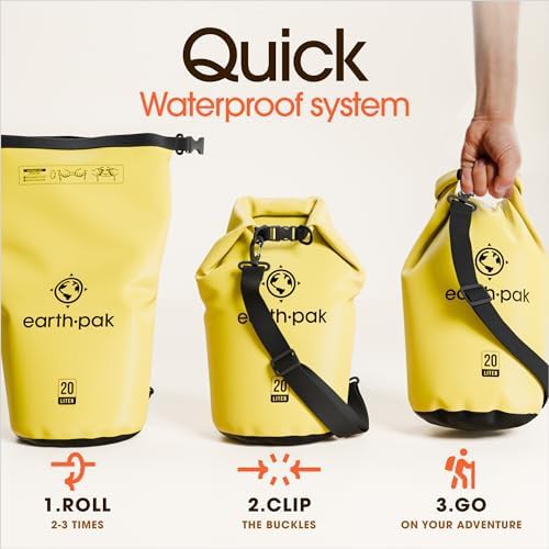 Marine roll top dry sack 10l for kayaking — photo 5