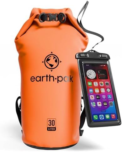 Marine roll top backpack 30l for kayaking