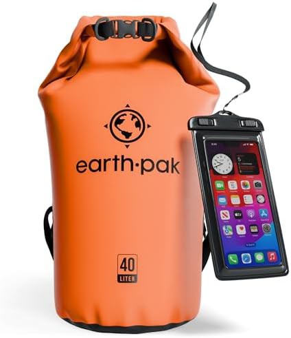 Marine roll top backpack 40l for kayaking