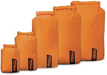Orange 10L roll top discovery dry bag — photo 3