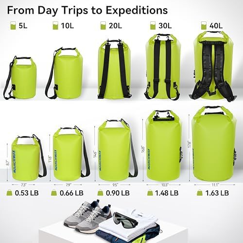Marchway yellow 20l floating dry bag — photo 4