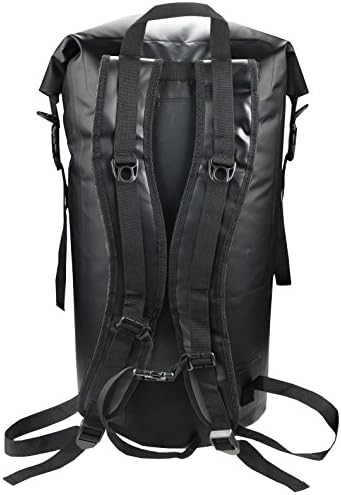 Black waterproof backpack with phone case — photo 4