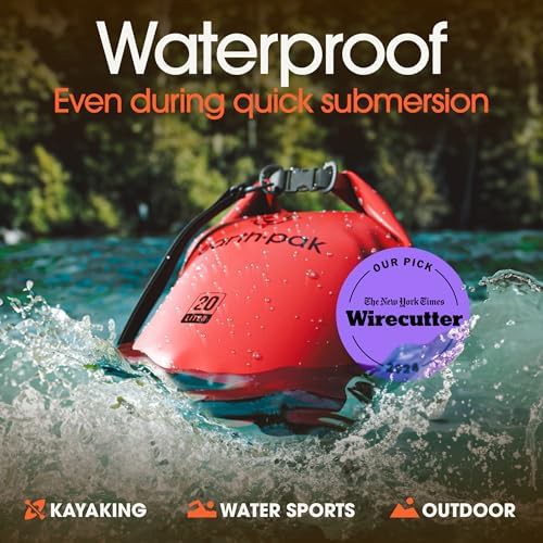 Marine roll top dry sack 10l in orange — photo 3