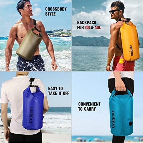 Sky blue 5 liter floating waterproof sack — photo 3