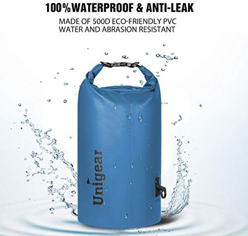 Sky blue 5 liter floating waterproof sack — photo 4