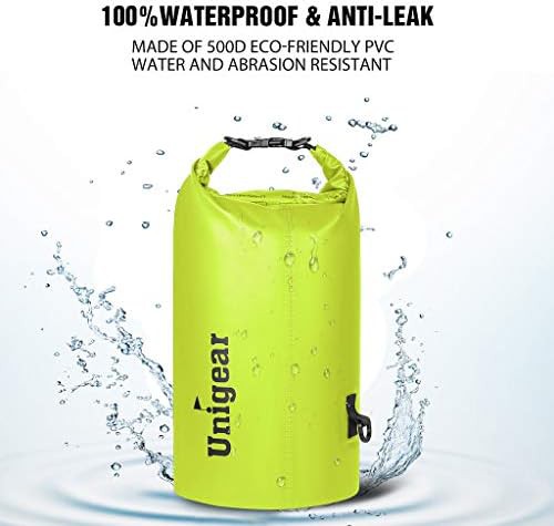 Yellow 2 liter floating waterproof sack — photo 4