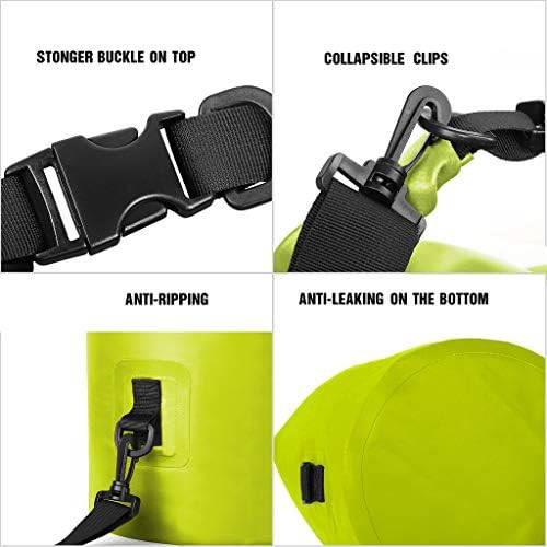 Yellow 2 liter floating waterproof sack — photo 5
