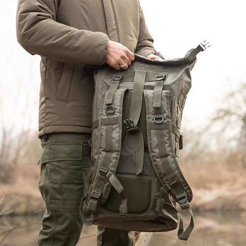 Olive drab tactical 30 liter backpack — photo 4