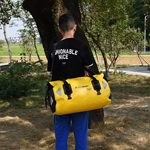 Yellow one hundred liter motorcycle duffel — photo 3