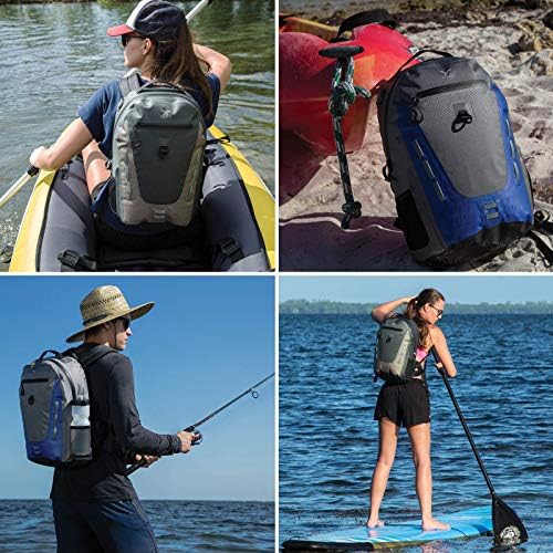 Deep blue 25L submersible waterproof backpack — photo 4