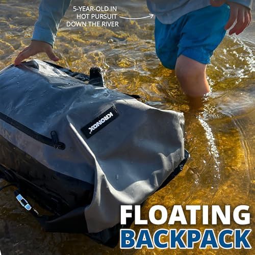 Heavy duty roll top backpack with laptop cover — photo 5