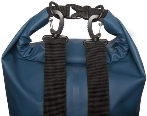 Black forty liter roll top backpack — photo 4