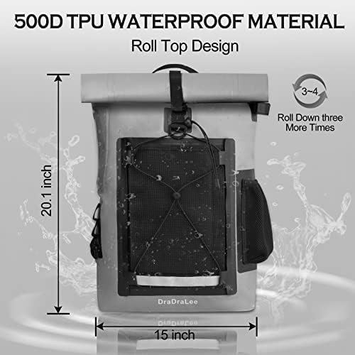 Waterproof kayaking backpack 30 liter capacity — photo 5