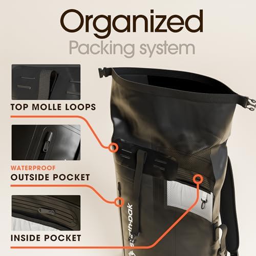 Marine dry bag backpack 85L — photo 5