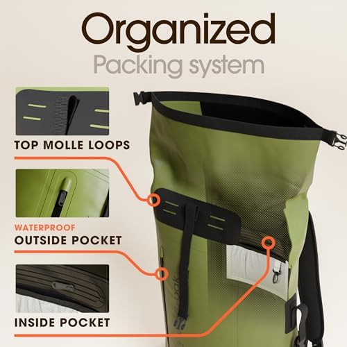 Fishing and rafting backpack 85L — photo 5
