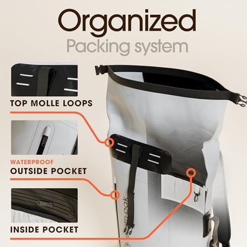 Roll top waterproof backpack 85L — photo 5