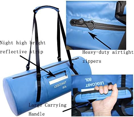 Large diving duffel with airtight zipper — photo 5