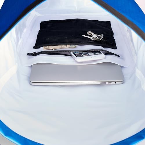 Blue TPU floating backpack twenty five liters — photo 3