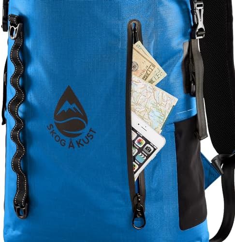 Blue TPU floating backpack twenty five liters — photo 5