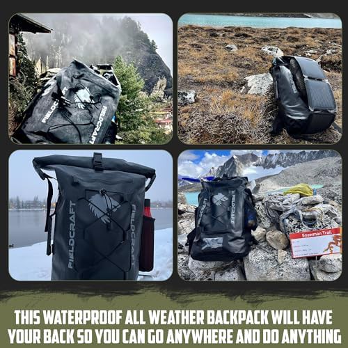Wayfarer rolltop backpack for water sports — photo 5