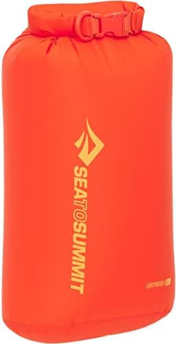 Spicy orange 3 liter lightweight dry bag — photo 4
