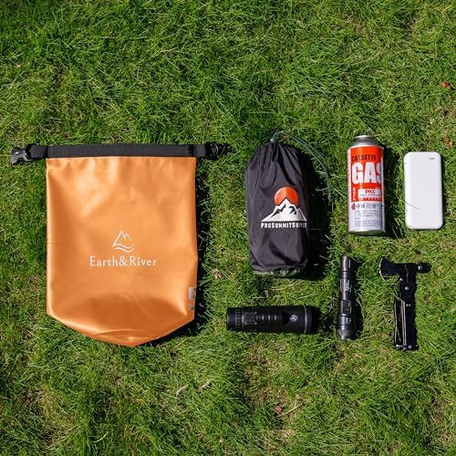 Orange 5L floating PVC backpack — photo 4