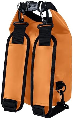 Orange 5L floating PVC backpack — photo 5