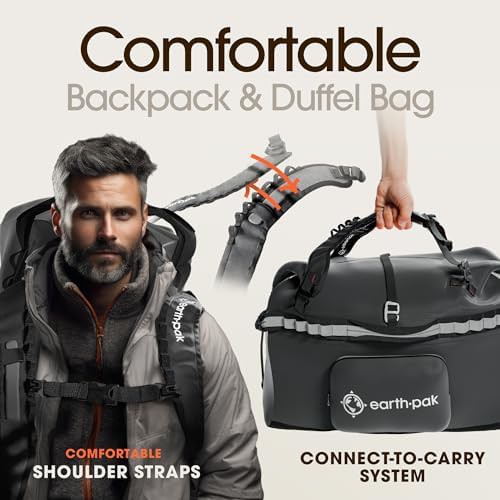 Large marine waterproof duffel 70L — photo 3