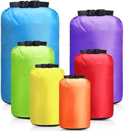 Fluorescent five liter waterproof sack set