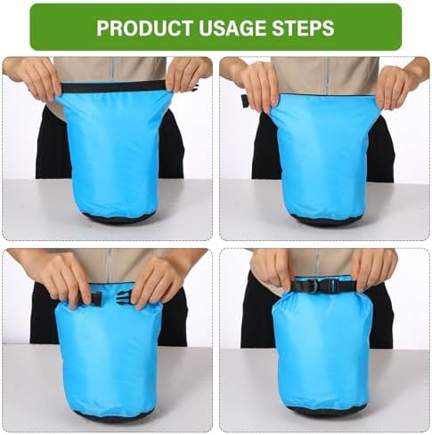 Fluorescent five liter waterproof sack set — photo 4
