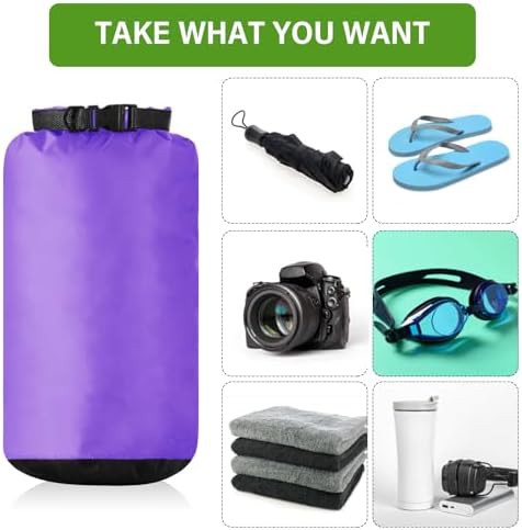 Fluorescent five liter waterproof sack set — photo 5