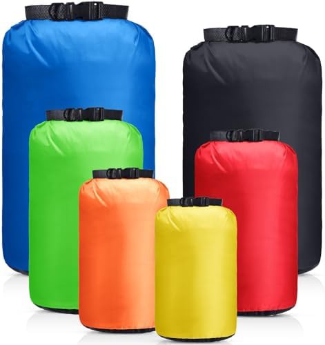 Bright six piece waterproof bag set