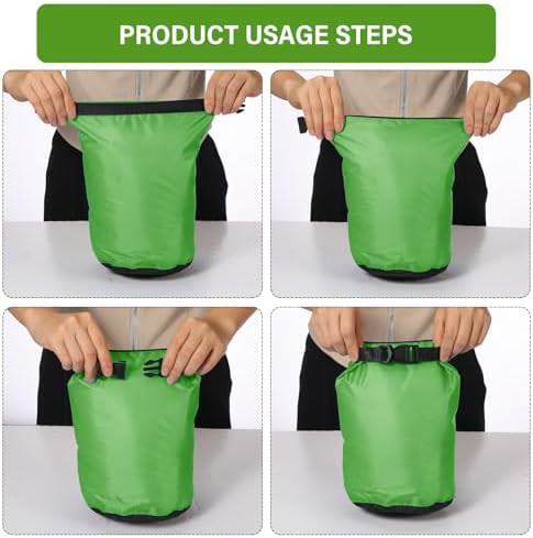 Dark six piece waterproof bag set — photo 4
