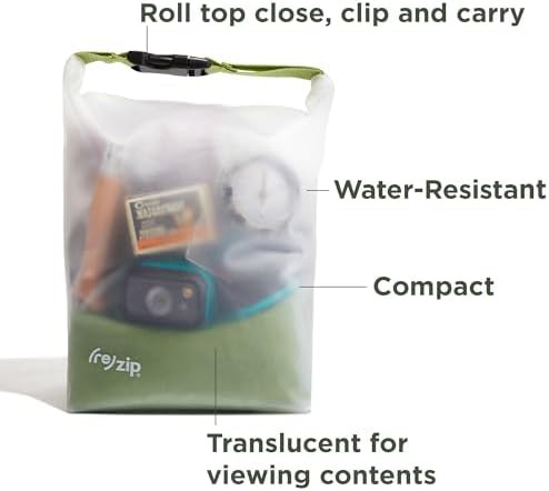 Reusable roll top travel adventure bag — photo 3