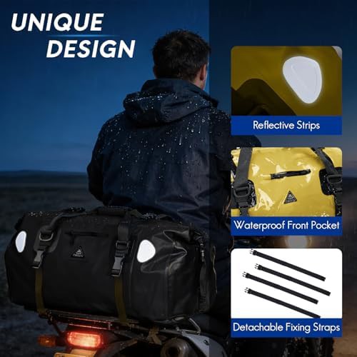 50l travel roll top dry duffel bag — photo 3