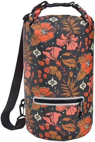 Hibiscus ten liter roll top dry bag