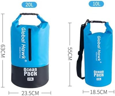 Gray waterproof bag for kayaking and fishing — photo 4