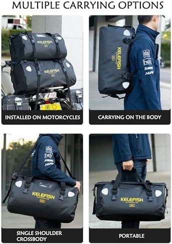 Motorcycle travel PVC dry duffel bag — photo 5