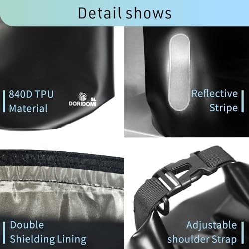 Black waterproof faraday bag for electronics — photo 4
