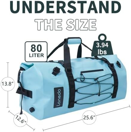 Heavy duty boating dry duffel bag — photo 3