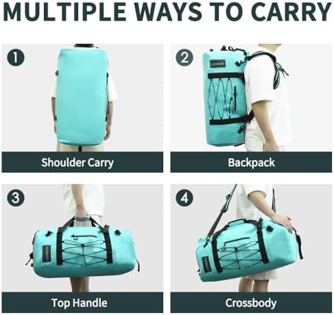 Large PVC fishing duffel bag 80L — photo 5