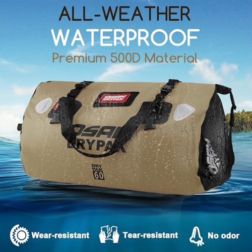 Waterproof PVC Motorcycle Duffel Tail Bag — photo 4