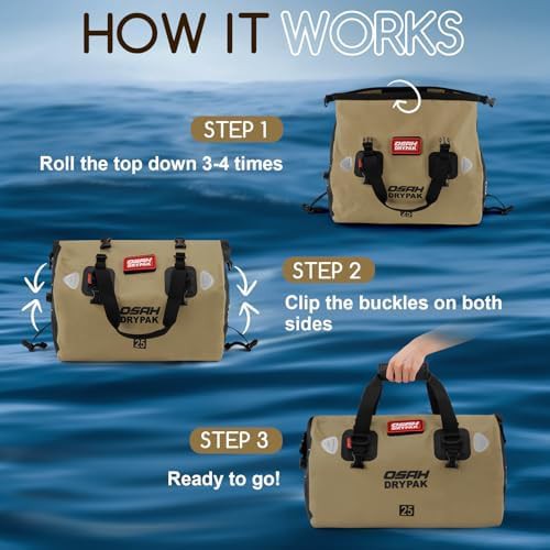 Waterproof PVC Motorcycle Duffel Tail Bag — photo 5