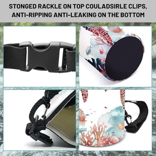 Cliduli red 10l jellyfish boating backpack — photo 3