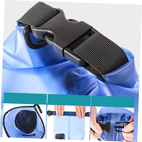 Three liter PVC swimming pouch with buckle — photo 4