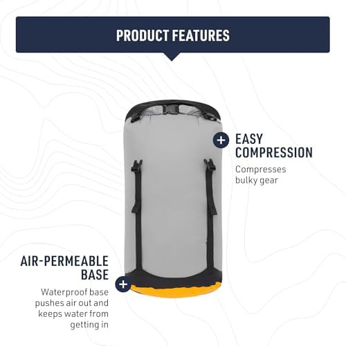 High rise grey 5 liter evac dry bag — photo 3