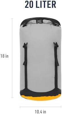 High rise grey 20 liter evac dry bag — photo 5